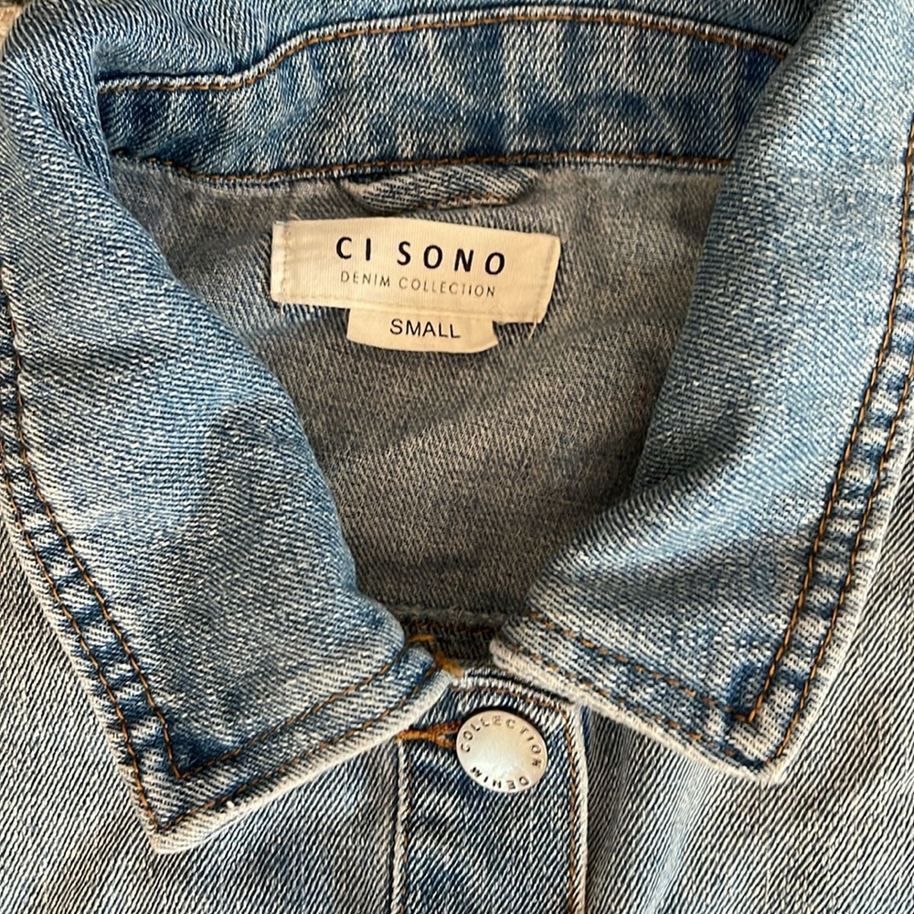 Jean jacket Ci Sono Size Small - Picture 2 of 2